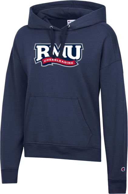 Robert Morris University Cheerleading Champion Women's Powerblend Pullover Hooded Sweatshirt