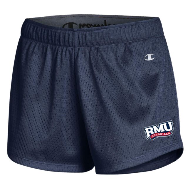 Robert Morris Champion Womens Mesh Short RMU Colonials