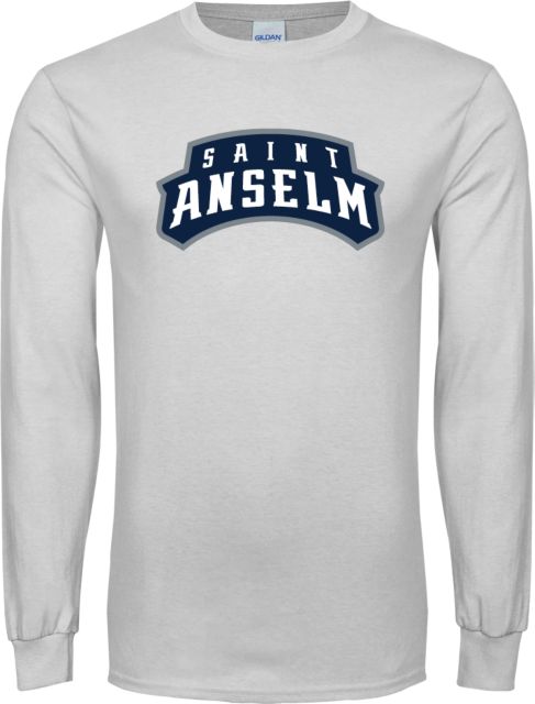 Saint Anselm Long Sleeve T Shirt Saint Anselm Mark - ONLINE ONLY