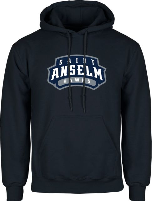 Saint Anselm Fleece Hoodie Saint Anselm Hawks Mark - ONLINE ONLY