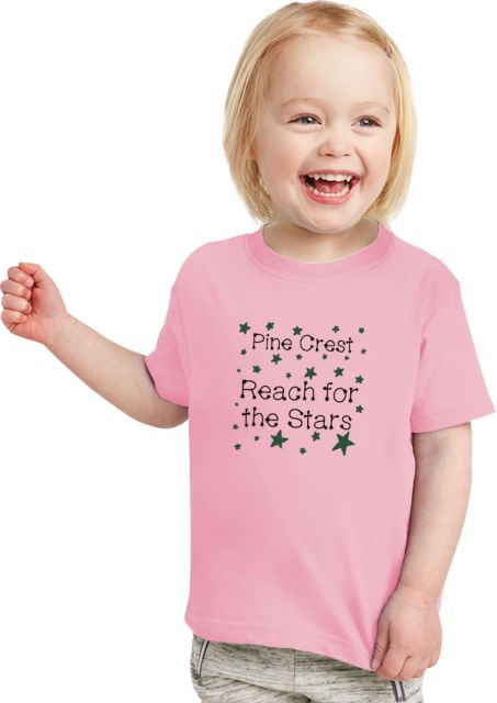 Pine Crest Toddler T Shirt Reach For The Stars - ONLINE ONLY