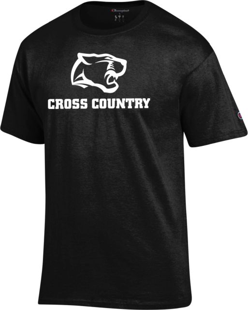 Pine Crest Champion T Shirt Cross Country Panther Head - ONLINE ONLY