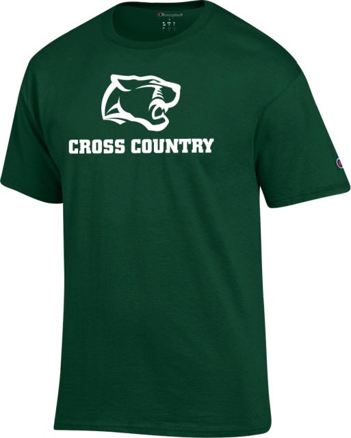 Pine Crest Champion T Shirt Cross Country Panther Head - ONLINE ONLY