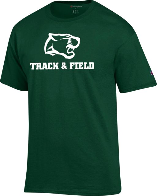 Pine Crest Champion T Shirt Track and Field Panther Head - ONLINE ONLY