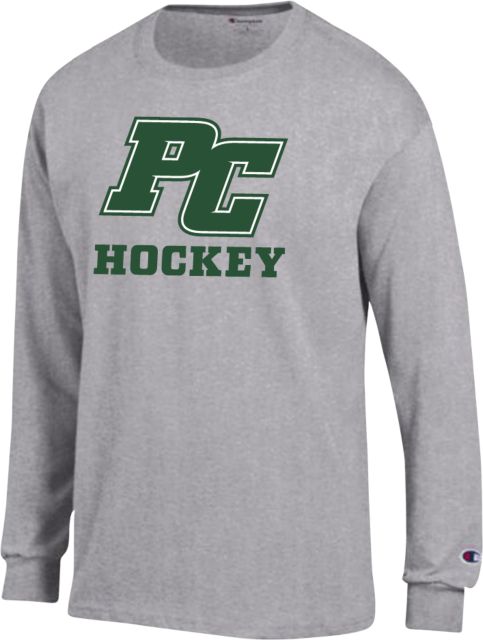 Pine Crest Champion Oxford Long Sleeve T Shirt PC Hockey - ONLINE ONLY