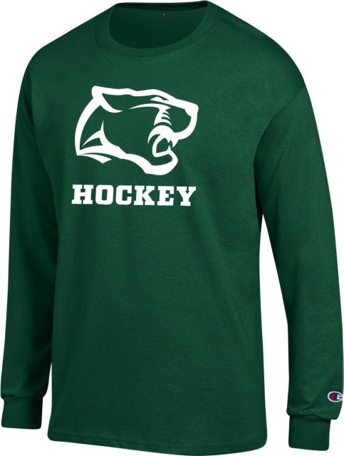 Pine Crest Champion Long Sleeve T Shirt Panther Head Hockey - ONLINE ONLY