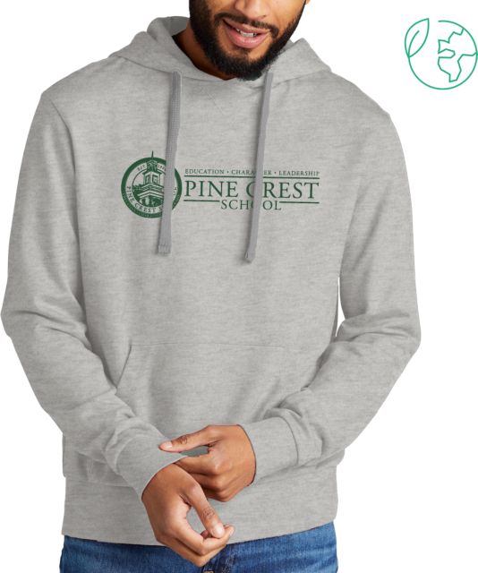 Pine Crest Allmade Organic French Terry Pullover Hoodie Institutional Mark - ONLINE ONLY