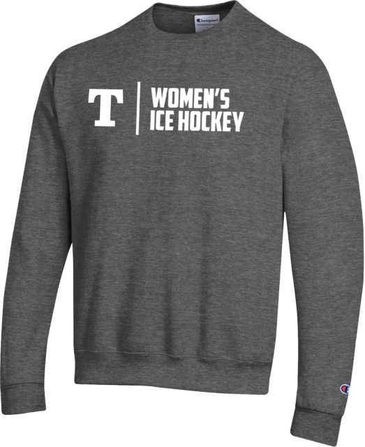 Trine Champion Granite Heather Fleece Crew Womens Ice Hockey - ONLINE ONLY