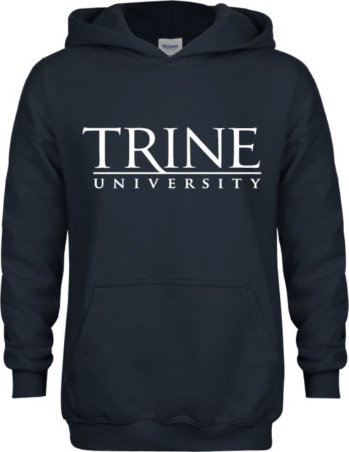 Trine Youth Fleece Hoodie Trine Primary Wordmark - ONLINE ONLY
