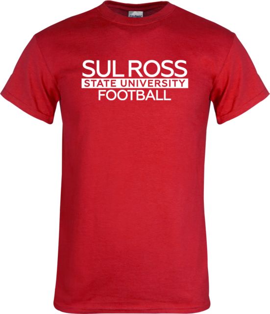 Sul Ross T Shirt Football - ONLINE ONLY