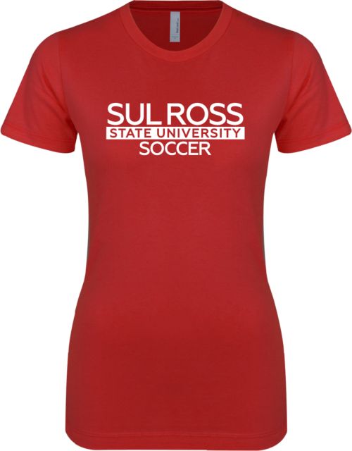 Sul Ross Next Level Womens Boyfriend Tee Soccer - ONLINE ONLY