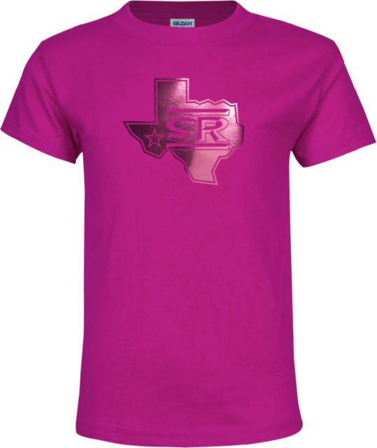 Sul Ross Youth T Shirt Primary Mark  Foil - ONLINE ONLY