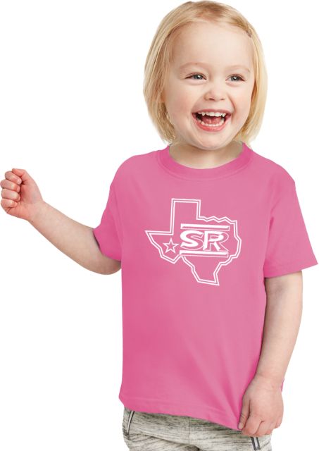 Sul Ross Toddler Fuchsia T Shirt Primary Mark - ONLINE ONLY