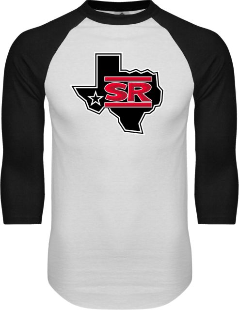 Sul Ross Raglan Baseball T Shirt Primary Mark - ONLINE ONLY