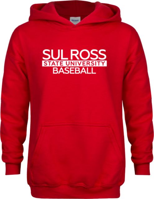 Sul Ross Youth Fleece Hoodie Baseball - ONLINE ONLY