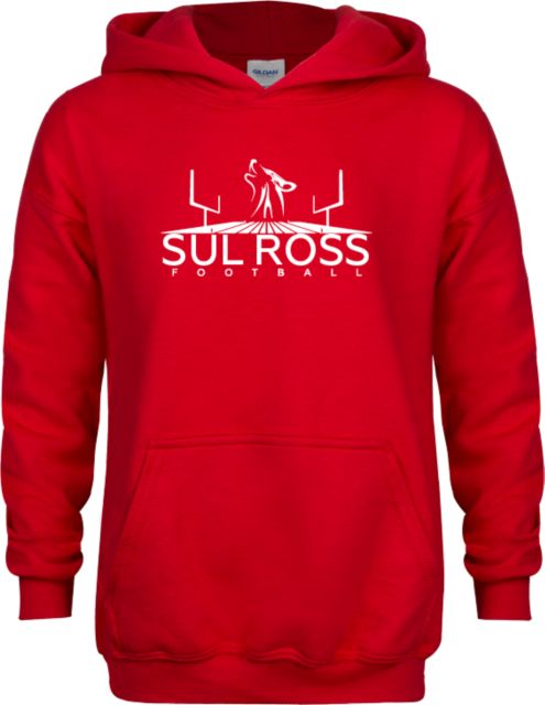 Sul Ross Youth Fleece Hoodie Football - ONLINE ONLY