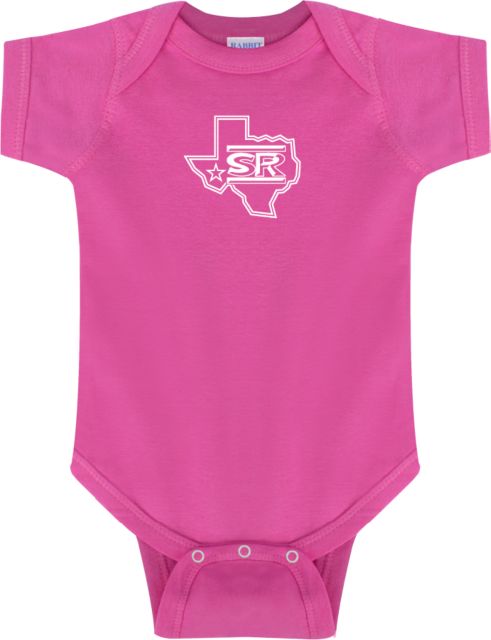 Sul Ross Fuchsia Infant Bodysuit Primary Mark - ONLINE ONLY