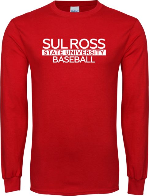 Sul Ross Long Sleeve T Shirt Baseball - ONLINE ONLY