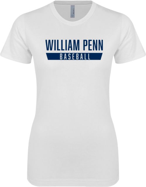William Penn Next Level Womens Boyfriend Tee William Penn - Baseball - ONLINE ONLY