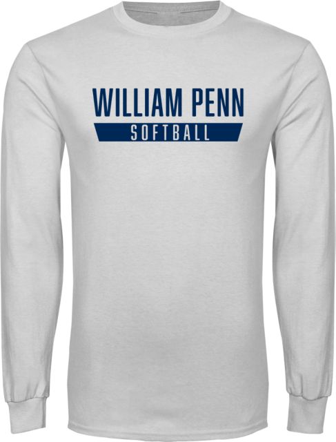 William Penn Long Sleeve T Shirt William Penn - Softball - ONLINE ONLY