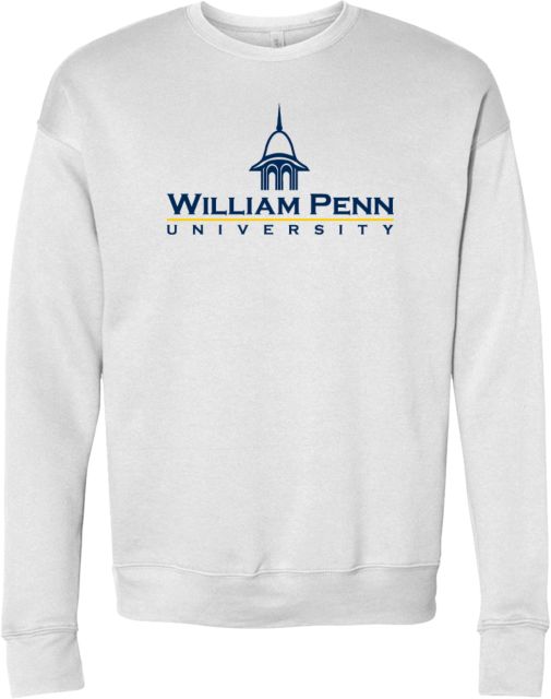 William Penn Bella + Canvas Fleece Crew William Penn University Institutional - ONLINE ONLY