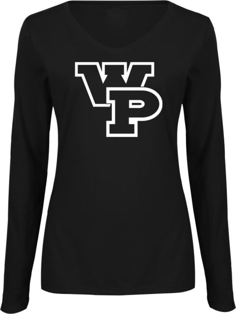 William Penn Womens Long Sleeve V Neck Tee  William Penn Athletic Mark One Color - ONLINE ONLY