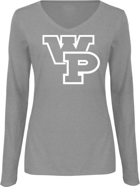 William Penn Womens Long Sleeve V Neck Tee  William Penn Athletic Mark One Color - ONLINE ONLY