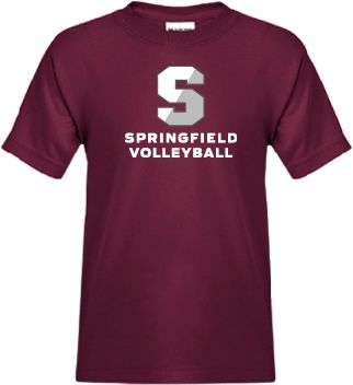 Springfield College Youth T Shirt Volleyball - ONLINE ONLY