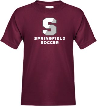 Springfield College Youth T Shirt Soccer - ONLINE ONLY