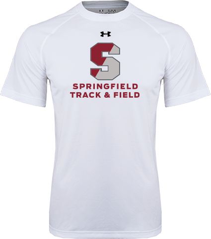 Springfield College Under Armour Tech Tee Track and Field - ONLINE ONLY