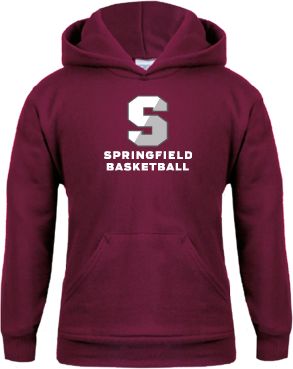 Springfield College Youth Fleece Hoodie Basketball - ONLINE ONLY