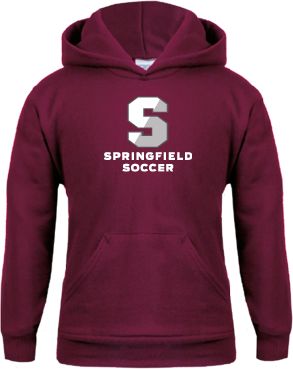 Springfield College Youth Fleece Hoodie Soccer - ONLINE ONLY