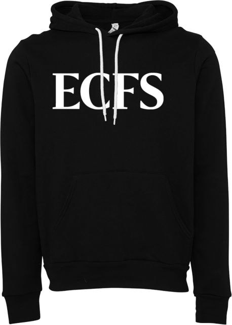 Ethical Culture Bella + Canvas Fleece Hood ECFS Wordmark - ONLINE ONLY