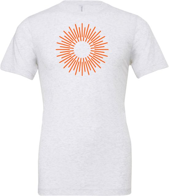 Ethical Culture Bella + Canvas Ash Jersey Cotton T Shirt ECFS Sun Icon - ONLINE ONLY