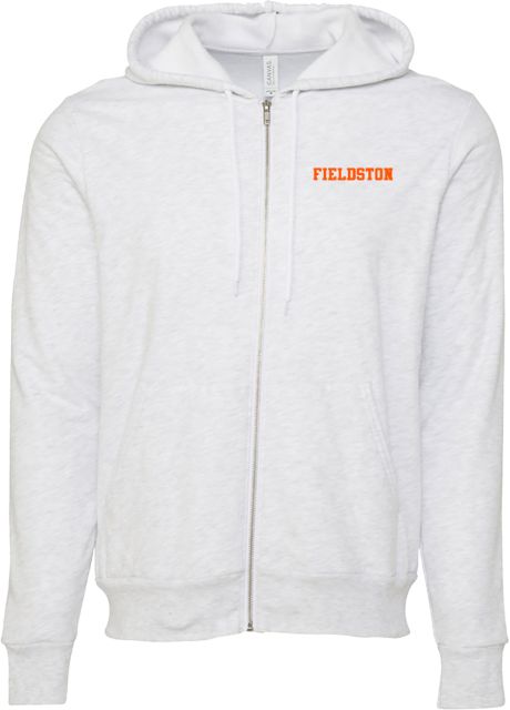 Ethical Culture Bella + Canvas Ash Full Zip Hood Fieldston - ONLINE ONLY