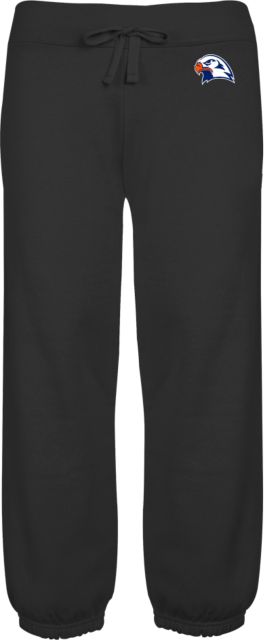 Ethical Culture ENZA Womens Banded Fleece Capri Fieldston Eagle Mascot - ONLINE ONLY