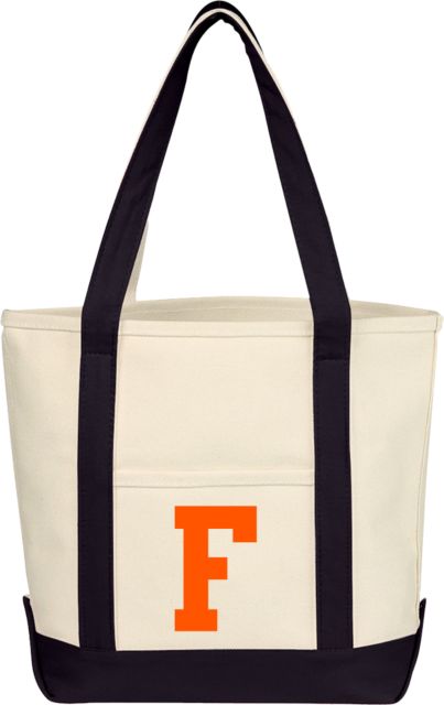 Ethical Culture Cotton Canvas Tote Bag Fieldston F - ONLINE ONLY