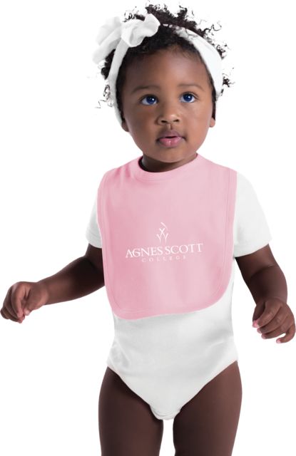 Agnes Scott Baby Bib Primary Mark - ONLINE ONLY