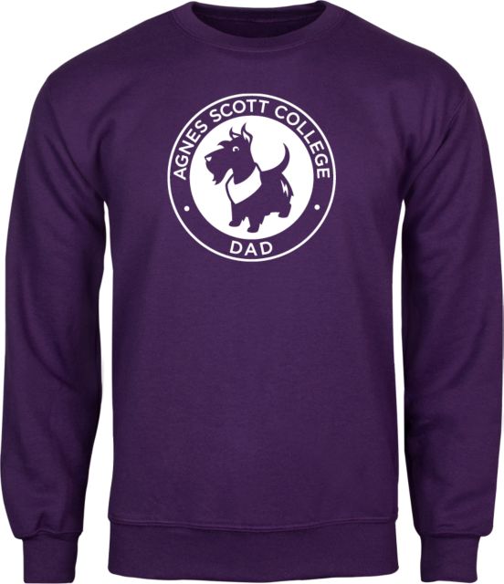 Agnes Scott Fleece Crew Dad ONLINE ONLY Agnes Scott College