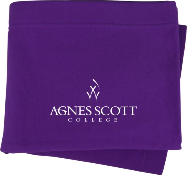 Agnes Scott Sweatshirt Blanket Primary Mark - ONLINE ONLY