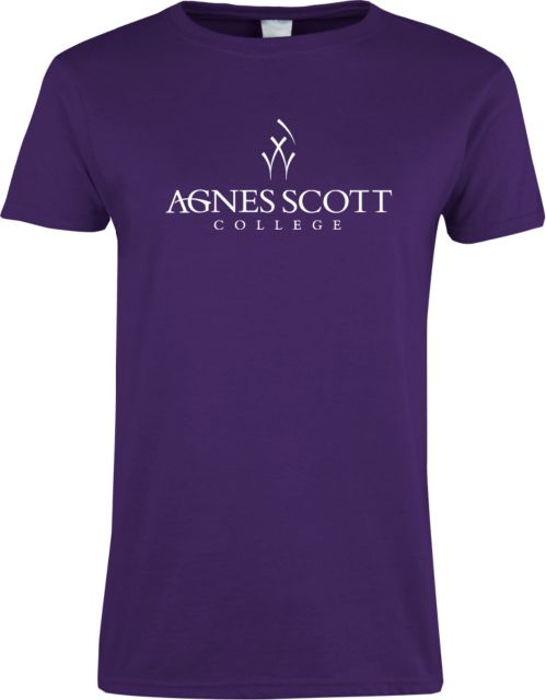 Agnes Scott Ladies T Shirt Primary Mark - ONLINE ONLY
