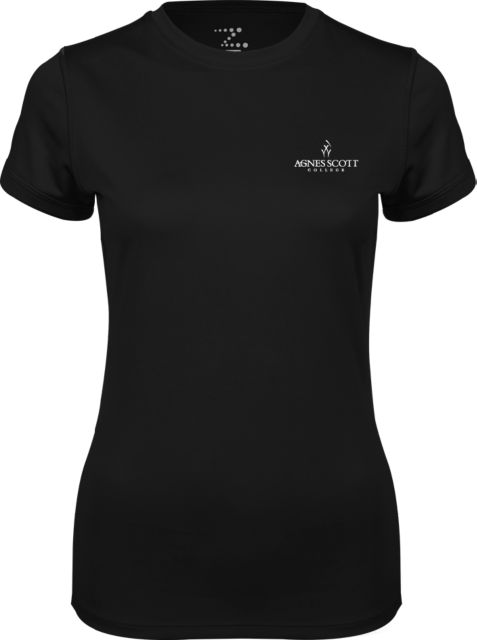 Agnes Scott Ladies Syntrel Performance Tee Primary Mark - ONLINE ONLY