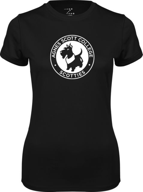 Agnes Scott Ladies Syntrel Performance Tee Scotties - ONLINE ONLY