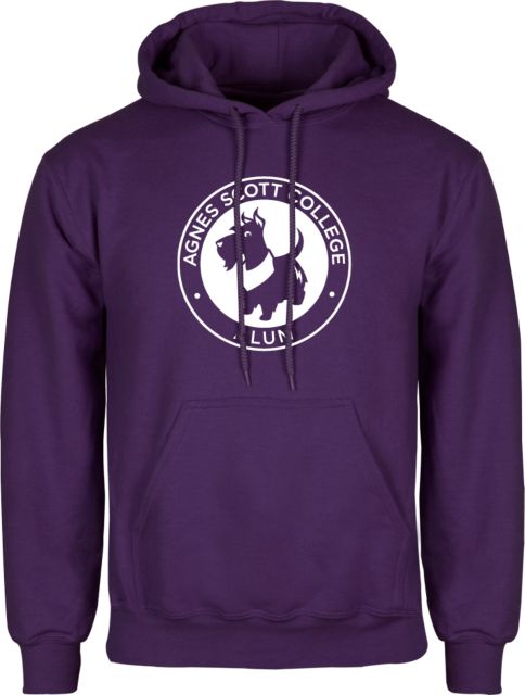 Agnes Scott Fleece Hoodie Alum - ONLINE ONLY