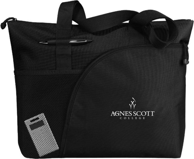 Agnes Scott Excel Sport Utility Tote Primary Mark - ONLINE ONLY
