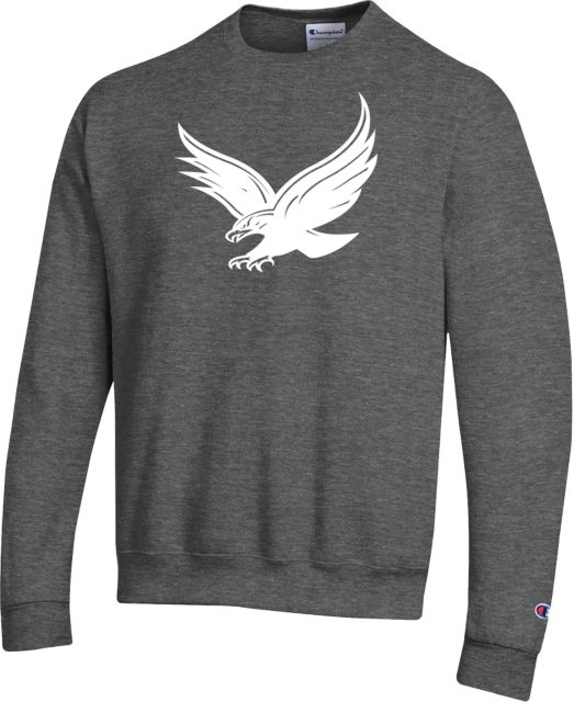 Houston Clear Lake Champion Granite Heather Fleece Crew UHCL - Hawk - ONLINE ONLY