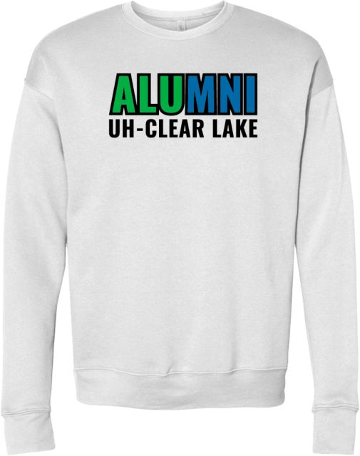 Houston Clear Lake Bella + Canvas Fleece Crew UHCL - Alumni - ONLINE ONLY