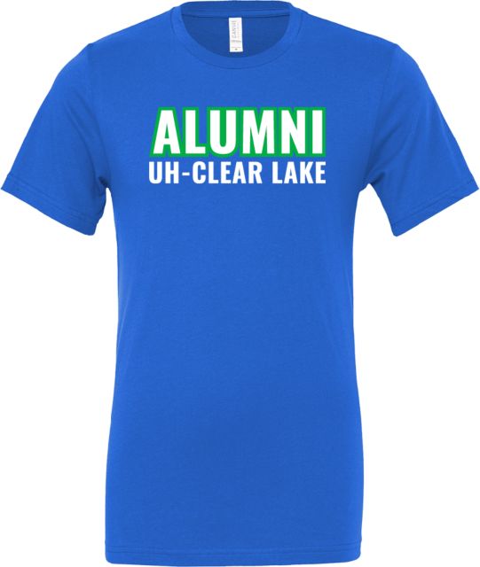 Houston Clear Lake Bella + Canvas Jersey Cotton T Shirt UHCL - Alumni - ONLINE ONLY