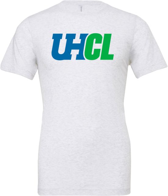 Houston Clear Lake Bella + Canvas Ash Jersey Cotton T Shirt UHCL - ONLINE ONLY