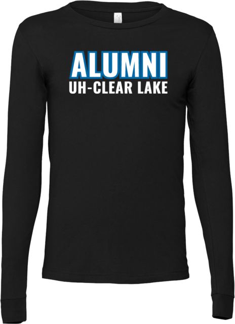 Houston Clear Lake Bella + Canvas Jersey Cotton Long Sleeve T Shirt UHCL - Alumni - ONLINE ONLY